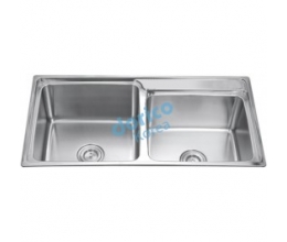 Chậu Rửa Chén 2 Hộc Inox 304 Dorico DC-9047