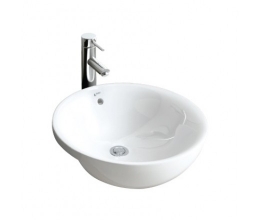 Chậu Rửa Mặt Lavabo Inax L-333V Bán Âm Tròn