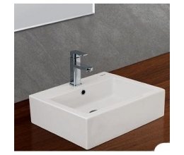 Chậu Rửa Lavabo Viglacera V42M Đặt Bàn Đá