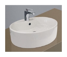 Chậu Rửa Mặt Lavabo Viglacera CD19 Đặt Bàn Đá