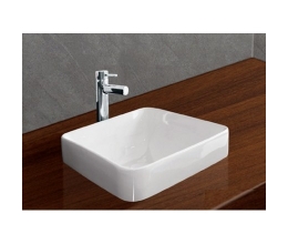 Chậu Rửa Mặt Lavabo Viglacera CD20 Đặt Bàn Vuông