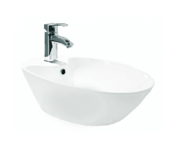 Chậu Rửa Mặt Lavabo Viglacera V52 Đặt Bàn Đá