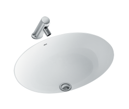 Chậu Rửa Lavabo Inax AL-2293V Âm Bàn Oval AquaCeramic