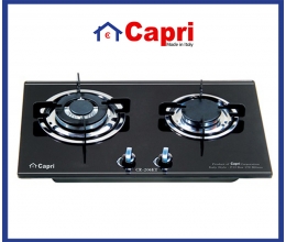 BẾP GAS ÂM KÍNH 2 LÒ CAPRI CR-206KT