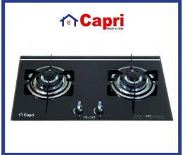 BẾP GAS ÂM KÍNH 2 LÒ CAPRI CR-27KT