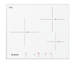 Bếp Điện Từ Malloca MI 593 WN Mặt Kính 3 Bếp