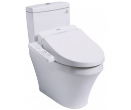 Bồn Cầu Hai Khối  Điện Tử TOTO CS948DW7 Nắp Rửa Washlet TCF6631A