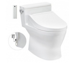 Bồn Cầu Điện Tử TOTO MS188VKW14 Nắp Washlet TCF24410AAA