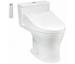 Bồn Cầu Điện Tử TOTO MS855CDW15 Nắp Rửa Washlet  TCF24460AAA 