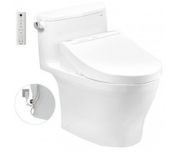 Bồn Cầu Điện Tử TOTO MS887RW14 Nắp Rửa Washlet TCF24410AAA