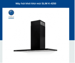 Máy hút khói khử mùi Malloca SLIM K-4250