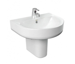 Chậu lavabo treo tường chân lửng AMERICAN Standard 0553-WT-0740-WT