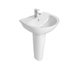 Chậu rửa mặt Lavabo American+chân đứng 0953-WT/WP-F711