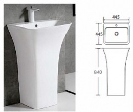 Chậu rửa mặt đặt sàn B1131