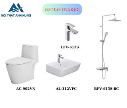 COMBO THIẾT BỊ VỆ SINH INAX: COMBO INAX01