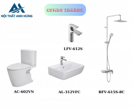 COMBO THIẾT BỊ VỆ SINH INAX: COMBO INAX02