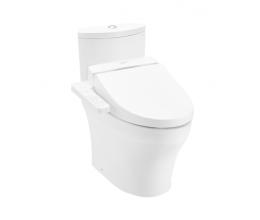 Bồn cầu hai khối TOTO CS838DW7 kèm nắp rửa điện tử  WASHLET  TCF6631A (220V)