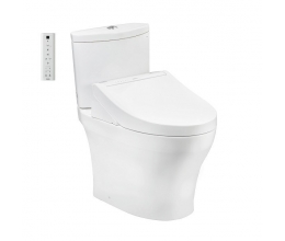 Bồn Cầu Hai Khối  Điện Tử TOTO CS838CDW15 Nắp Rửa Washlet TCF24460AAA