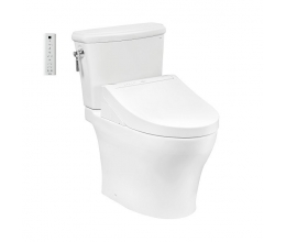 Bồn Cầu Điện Tử Hai Khối  TOTO CS986CGW15 Nắp Rửa Washlet TCF24460AAA