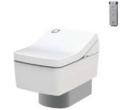 Bàn cầu treo tường RENESSE, nắp rửa điện tử WASHLET TCF403EA