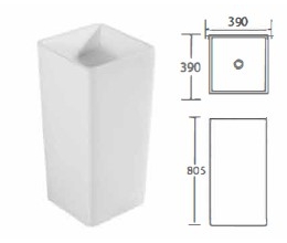 Chậu rửa mặt đặt sàn GM1107