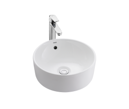 Chậu Rửa Lavabo Inax AL-295V Đặt Bàn Tròn Aqua Ceramic