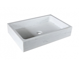 Lavabo đá tự nhiên hình chữ nhật MAR93V