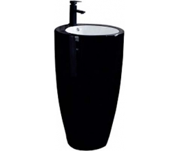 Lavabo đặt sàn màu đen 133-2