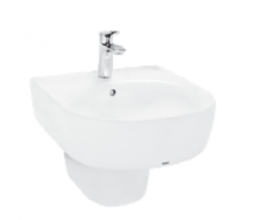 Chậu Lavabo TOTO LHT766CR Treo Tường Chân Ngắn