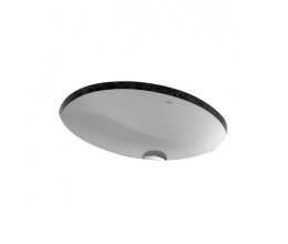 Chậu rửa mặt lavabo LW1505V/TL516GV âm bàn oval