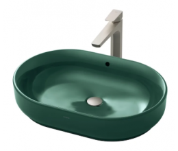 Chậu đặt trên bàn TOTO màu xanh LW896JW/F#FRG