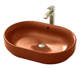 Chậu đặt trên bàn TOTO màu đỏ LW896JW/F#SCR
