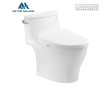 Bồn cầu TOTO MS887CRW23 1 khối nắp điện tử