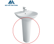 Chân Dài Lavabo INAX L-288VD  Đặt Sàn 