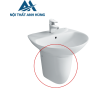 Chân Ngắn Lavabo INAX L-288VC  Treo Tường