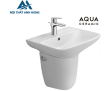 Chậu Lavabo Inax AL-289V/L-288VC Chân Treo Tường Aqua Ceramic