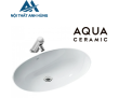 Chậu Rửa Lavabo Inax AL-2216V Âm Bàn Aqua Ceramic