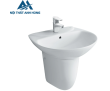 Lavabo Treo Tường Inax L-285V/L-288VC Chân Ngắn