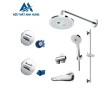 Sen Tắm Âm Tường 3 Đường Nước TOTO TBV01406B TBV01102B TBW01004A TBW01010A TBW01016B 