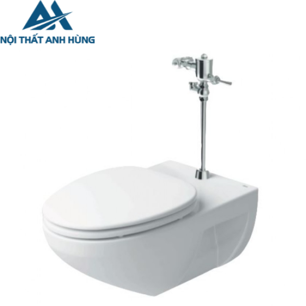 Bàn Cầu INAX AC-22PVN Treo Tường Nắp Êm Kèm Van Xả