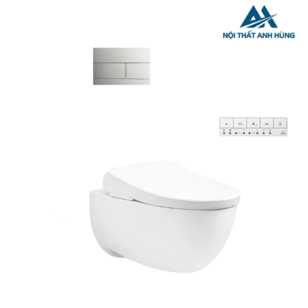 Bàn cầu treo tường TOTO kết hợp nắp rửa điện tử WASHLET CW812REA/TCF47360GAA/WH172AAT/TCA546/MB171P#SS