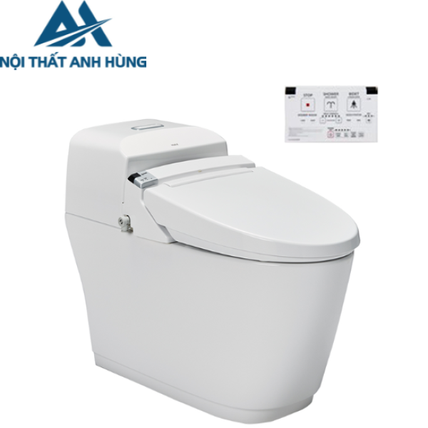 Bồn cầu 1 khối nắp điện tử INAX AC-1032 + CW-KA22AVN