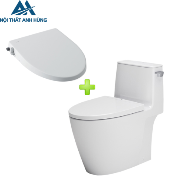Bồn cầu 1 khối nắp rửa cơ INAX AC-912 + CW-S15VN