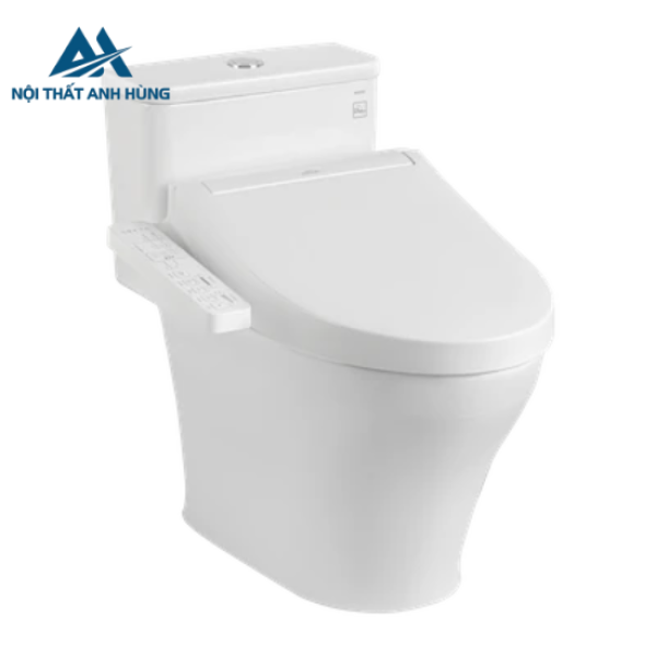 Bồn cầu 1 khối TOTO MS857CDW17 nắp điện tử Washlet
