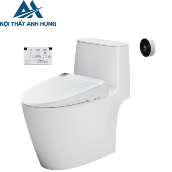 Bồn cầu 1 khối xả cảm ứng nắp điện tử INAX ACT902 + CWKA22AVN