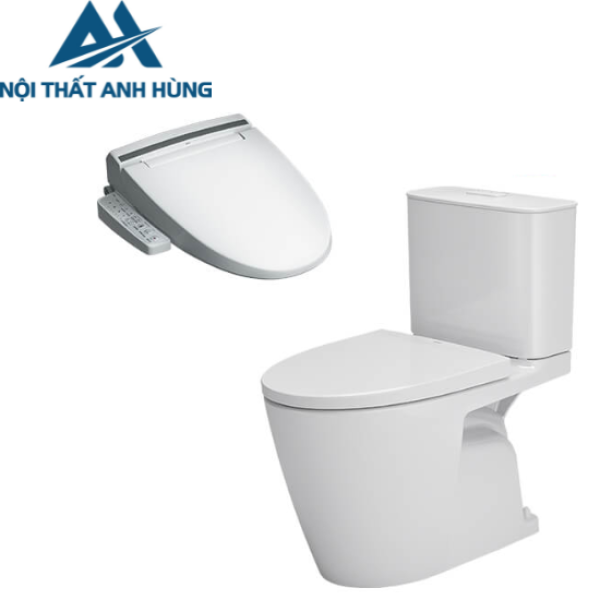 Bồn cầu 2 khối nắp điện tử INAX AC-602 + CW-KB22AVN
