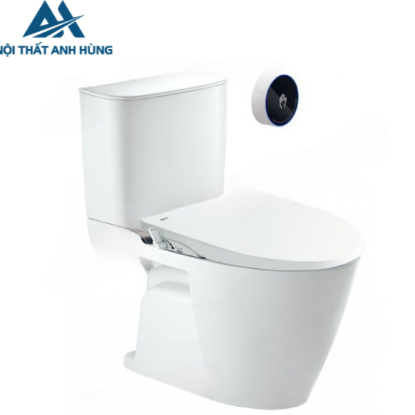 Bồn cầu 2 khối xả cảm ứng nắp rửa cơ INAX ACT-602 + CW-S15VN