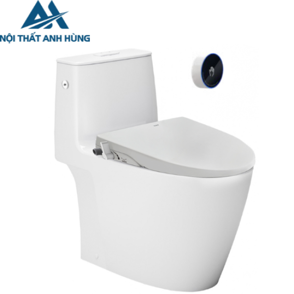 Bồn Cầu INAX ACT-902 + CW-S15VN 1 Khối Xả Tự Động Nắp Rửa Cơ