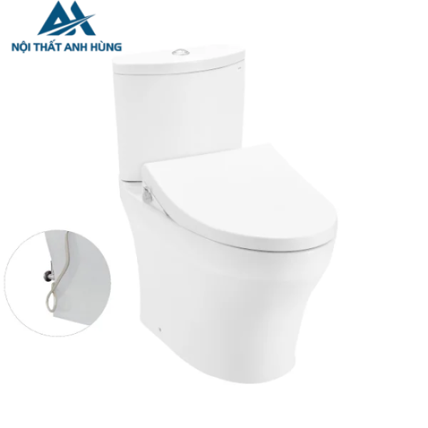 Bồn cầu TOTO CS838DE4 2 khối nắp rửa cơ TCW1211A