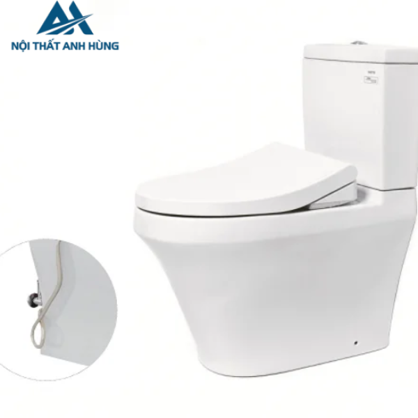 Bồn cầu TOTO CS948DE4 2 khối nắp rửa cơ TCW1211A